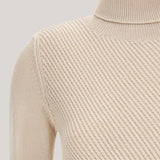 Maglia collo alto CFWWKN0241FRUF0603 8743 WOOLRICH Milky cream 