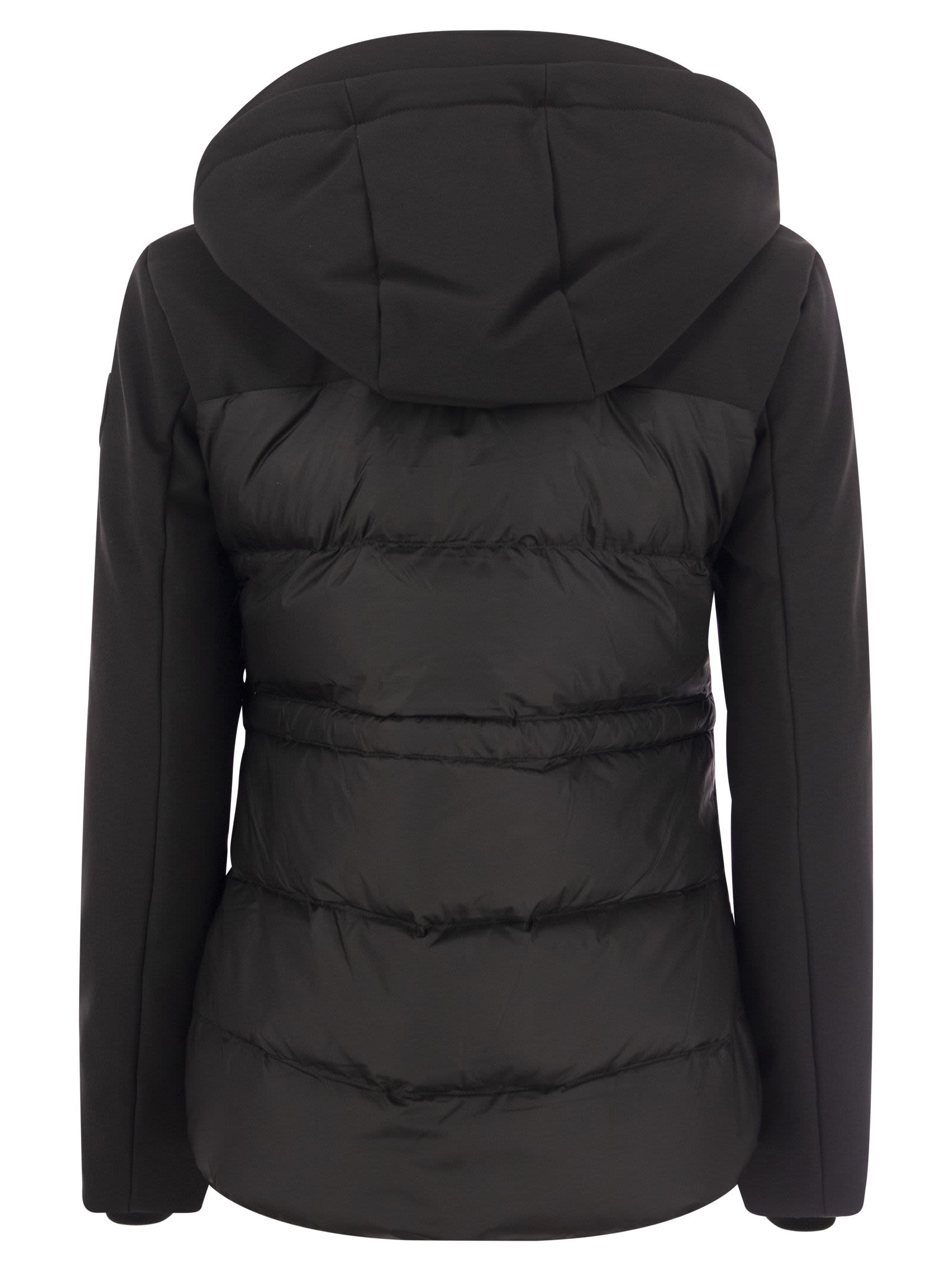 Piumino trapuntato con cappuccio CFWWOU0891FRUT3496 100 WOOLRICH Black 