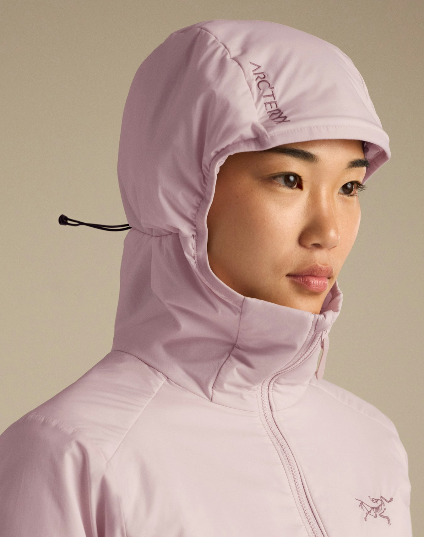 Giubbotto felpa con cappuccio ATOM HOODY W X000009452 ALPINE ROSE ARC'TERYX Alpine rose 