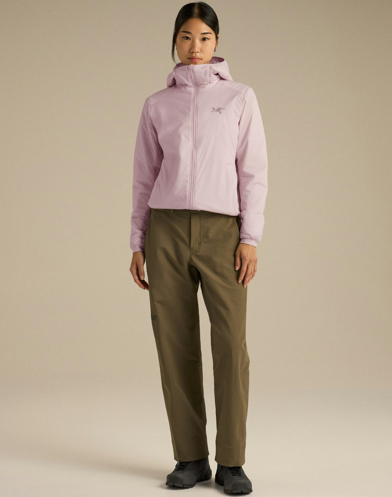 Giubbotto felpa con cappuccio ATOM HOODY W X000009452 ALPINE ROSE ARC'TERYX Alpine rose 