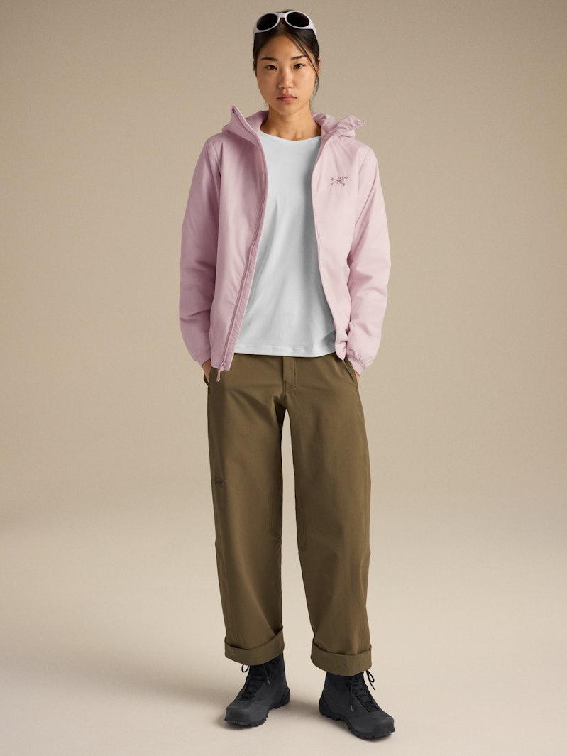 Giubbotto felpa con cappuccio ATOM HOODY W X000009452 ALPINE ROSE ARC'TERYX Alpine rose 