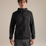 Felpa giubbotto con cappuccio SQUAMISH HOODY M X000010276 BLACK ARC'TERYX Black 