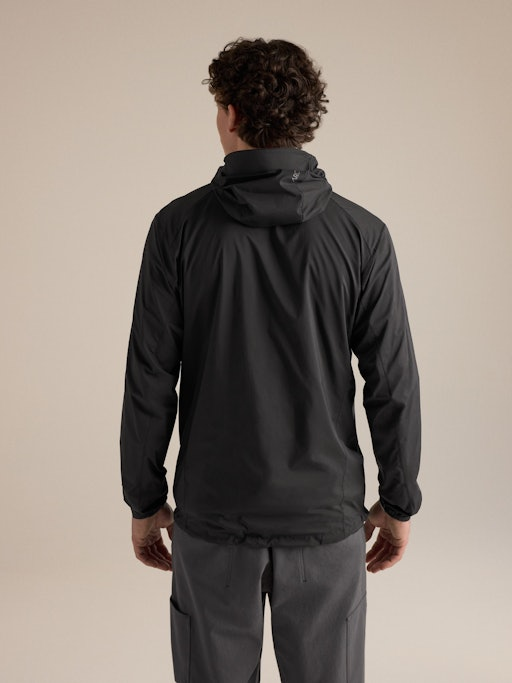 Felpa giubbotto con cappuccio SQUAMISH HOODY M X000010276 BLACK ARC'TERYX Black 