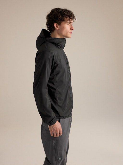 Felpa giubbotto con cappuccio SQUAMISH HOODY M X000010276 BLACK ARC'TERYX Black 