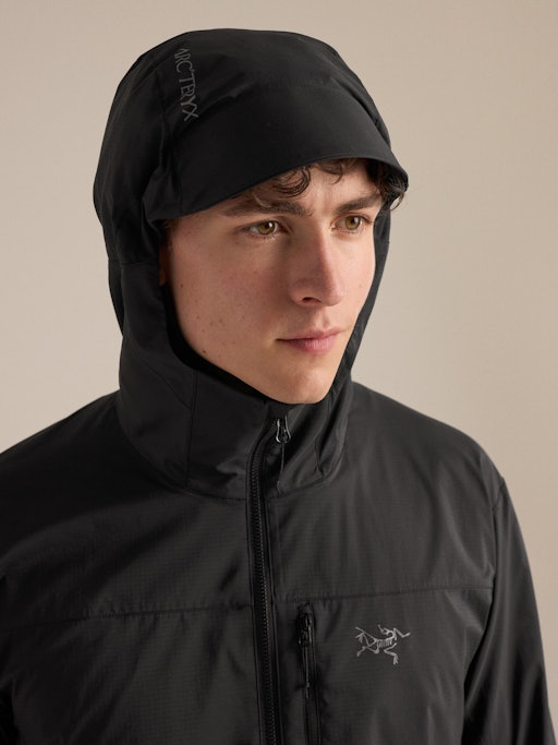 Felpa giubbotto con cappuccio SQUAMISH HOODY M X000010276 BLACK ARC'TERYX Black 
