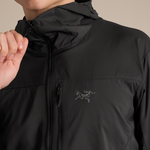 Felpa giubbotto con cappuccio SQUAMISH HOODY M X000010276 BLACK ARC'TERYX Black 