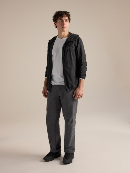 Felpa giubbotto con cappuccio SQUAMISH HOODY M X000010276 BLACK ARC'TERYX Black 