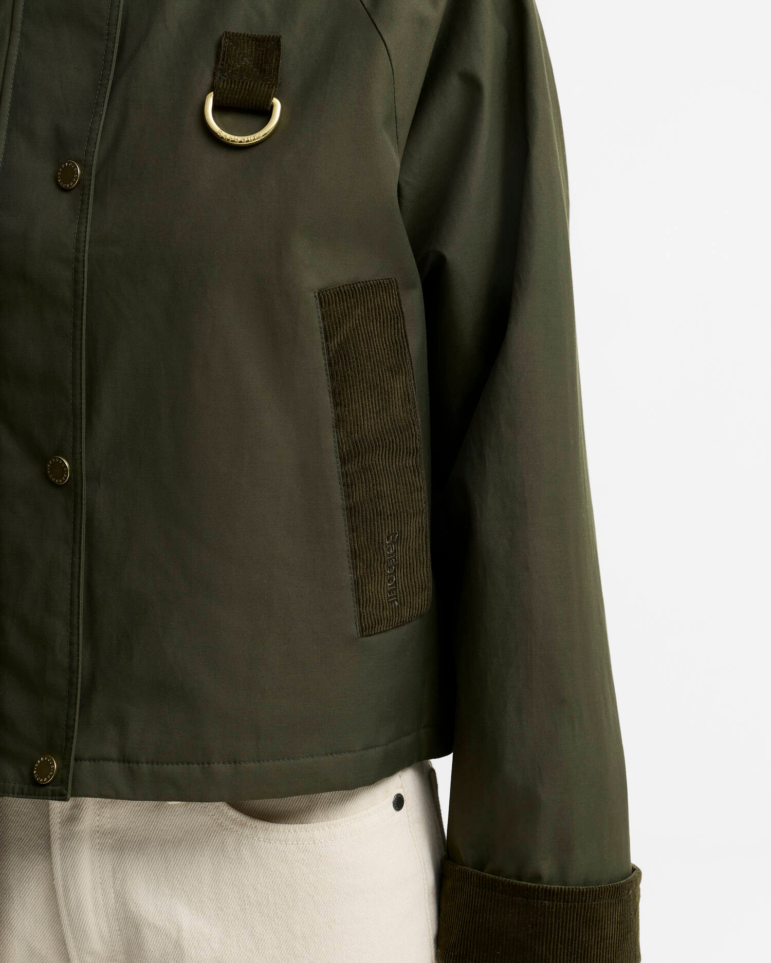 Giacca casual LCA0422 LCA OL51 BARBOUR Olive/shadow classic 