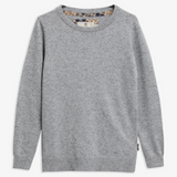Maglia girocollo in lana LKN1075 LKN GY59 BARBOUR Grey marl/birchwood ttn 