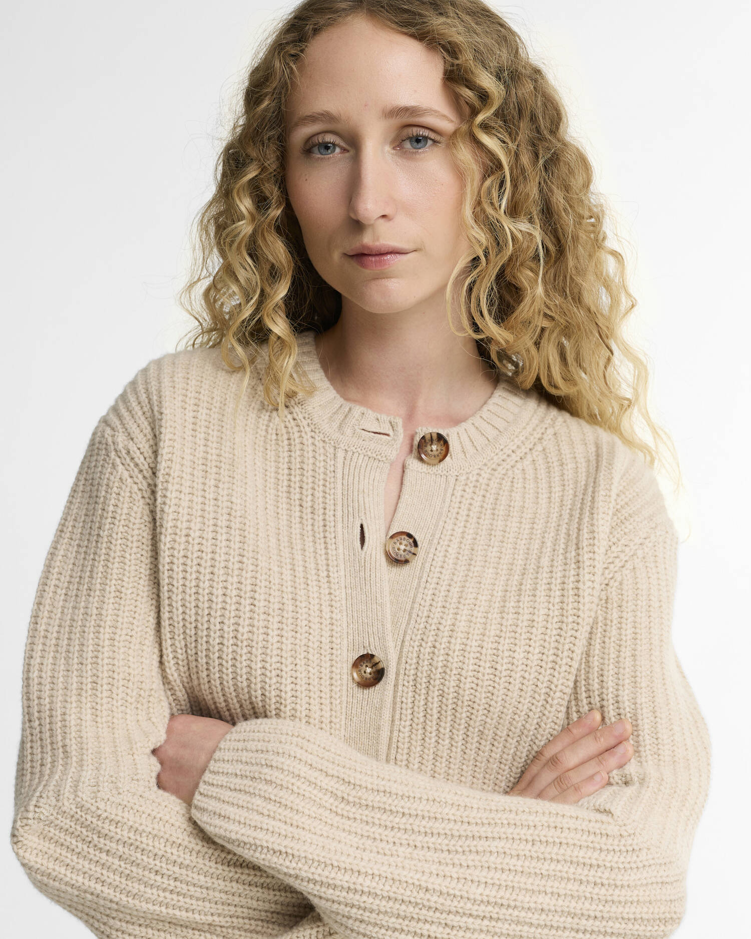 Cardigan Adalyn LKN1817 LKN CR52 BARBOUR Birch 