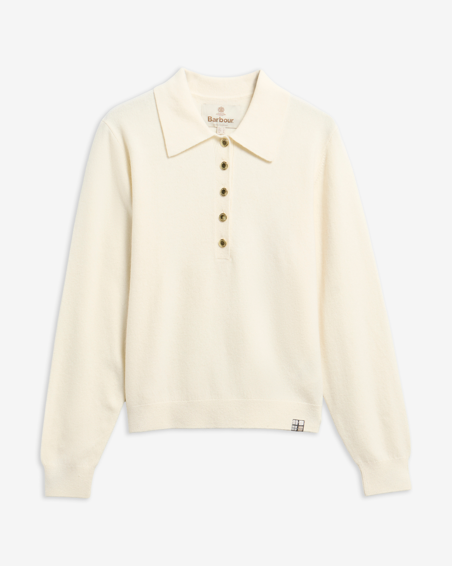 Polo in lana Wynn LKN1818 LKN WH71 BARBOUR Cloud 