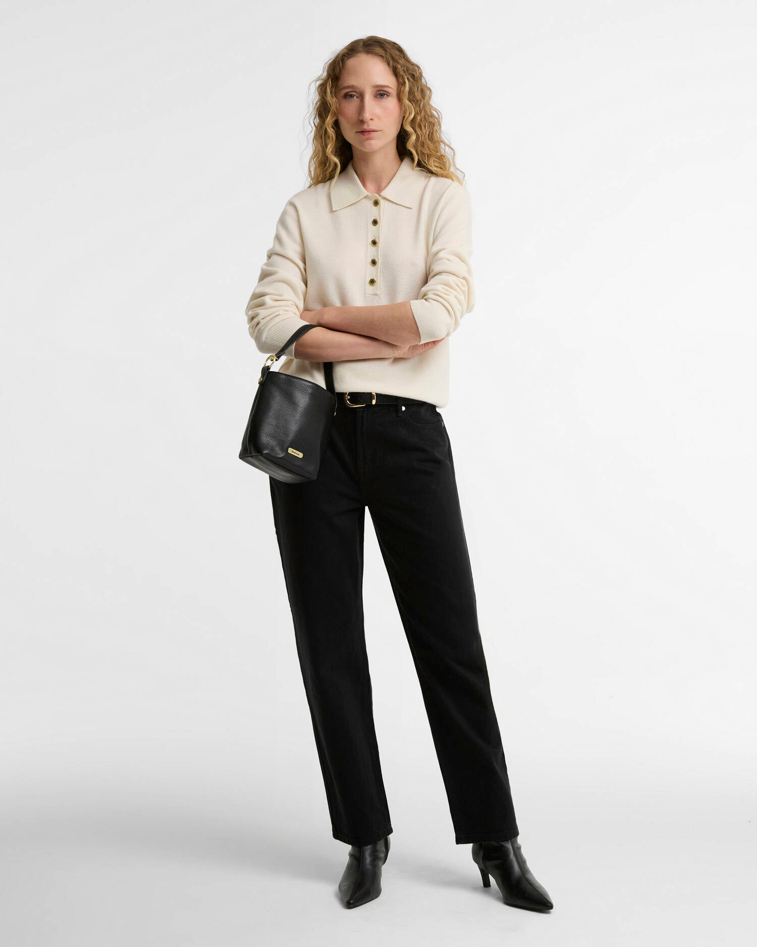 Polo in lana Wynn LKN1818 LKN WH71 BARBOUR Cloud 