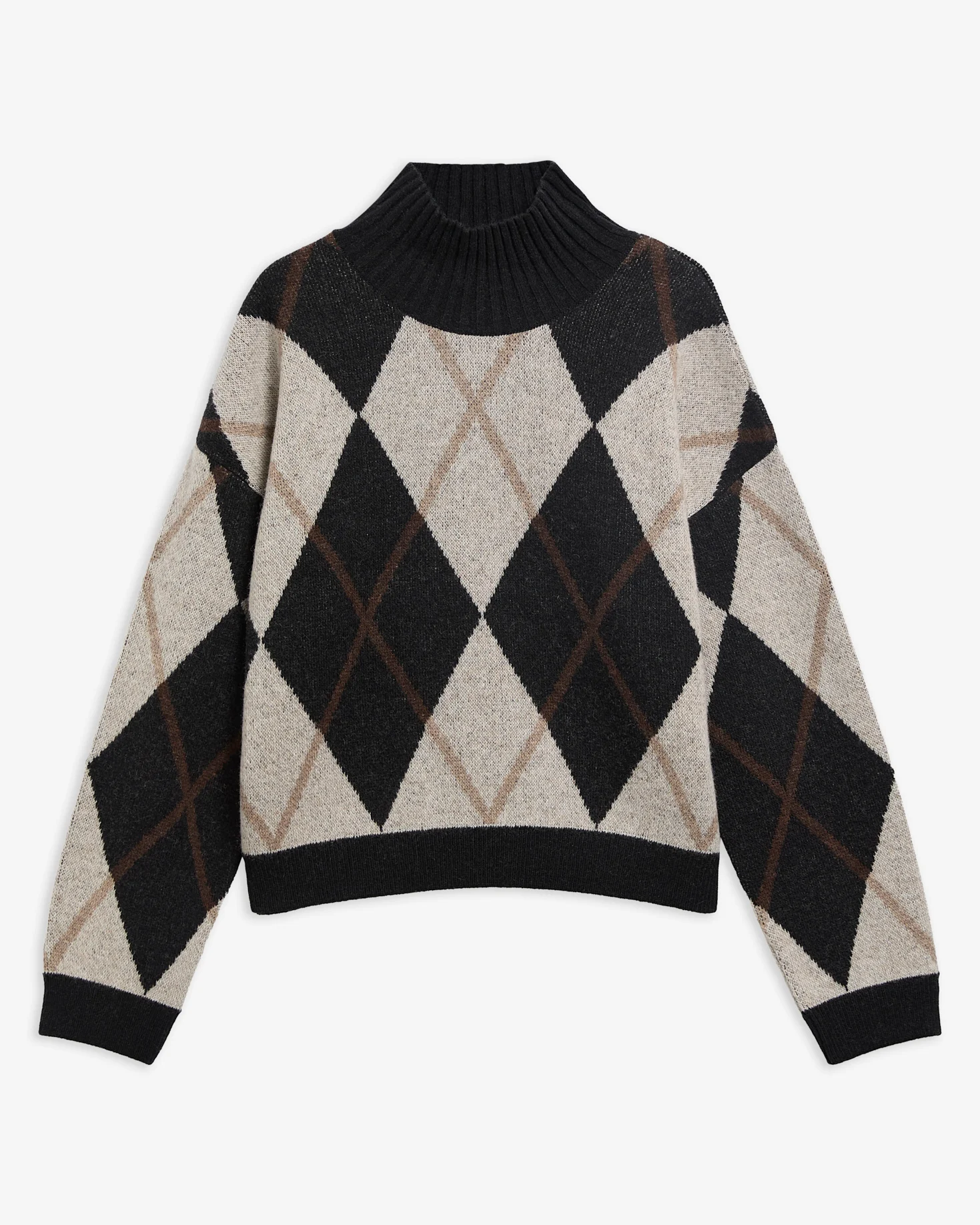 Maglione in lana Marlow con motivo a rombi LKN1833 LKN MI11 BARBOUR Multi 