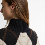 Maglione in lana Marlow con motivo a rombi LKN1833 LKN MI11 BARBOUR Multi 