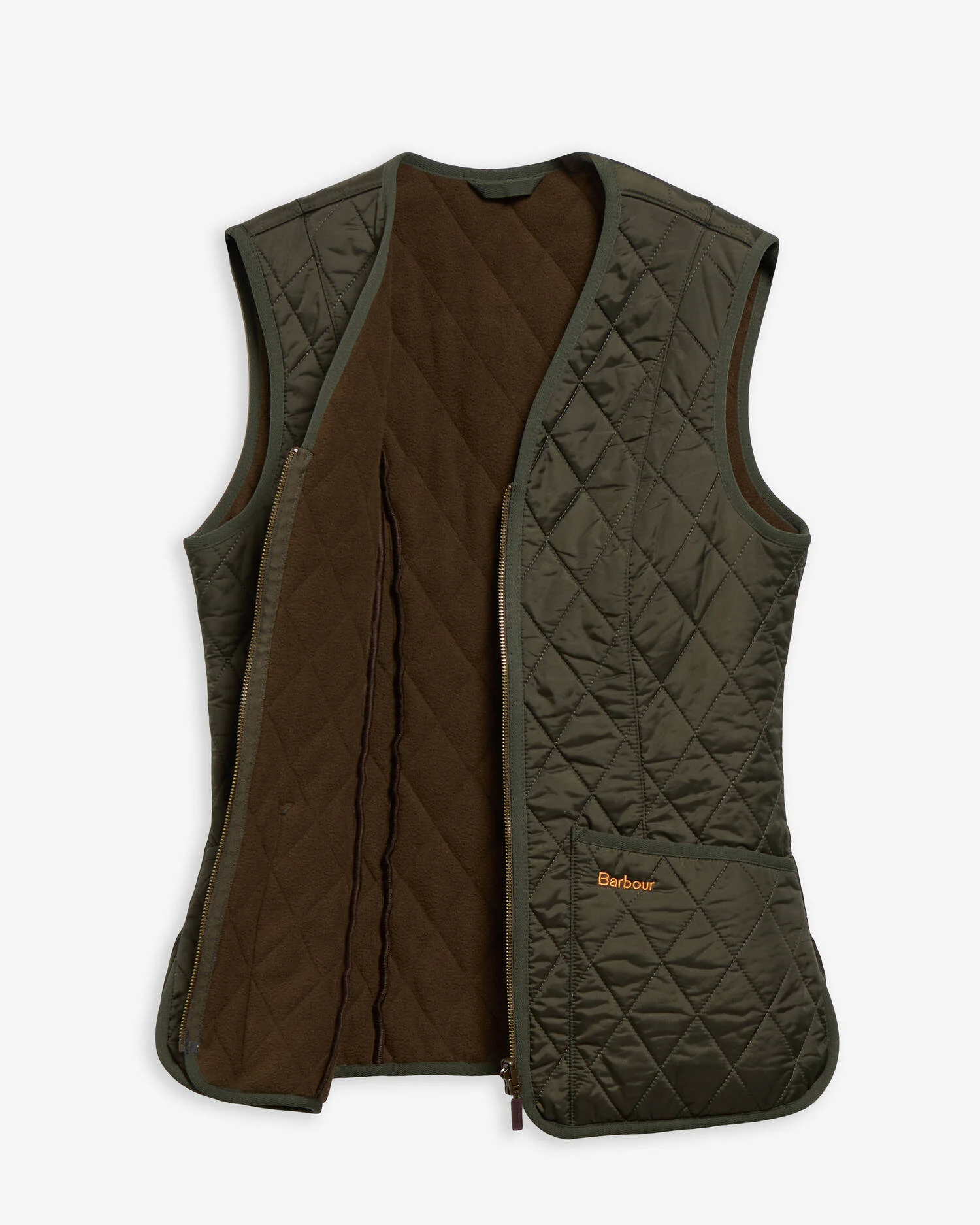 Gilet/fodera in pile Betty LLI0003 LLI OL71 BARBOUR Dark olive 