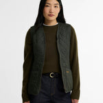 Gilet/fodera in pile Betty LLI0003 LLI OL71 BARBOUR Dark olive 