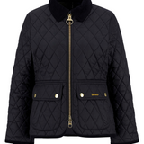 Giacca trapuntata Beadnell dalla vestibilità aderente LQU1765 LQU BK91 BARBOUR Black classic 