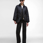 Giacca trapuntata Beadnell dalla vestibilità aderente LQU1765 LQU BK91 BARBOUR Black classic 