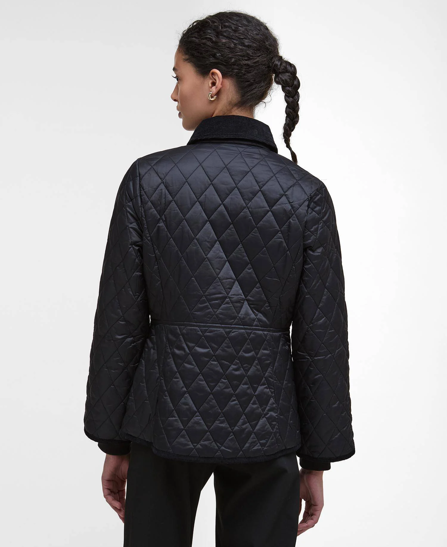 Giacca trapuntata Beadnell dalla vestibilità aderente LQU1765 LQU BK91 BARBOUR Black classic 