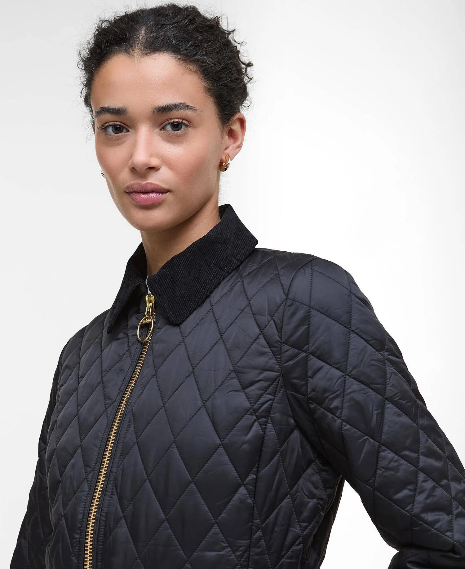 Giacca trapuntata Beadnell dalla vestibilità aderente LQU1765 LQU BK91 BARBOUR Black classic 