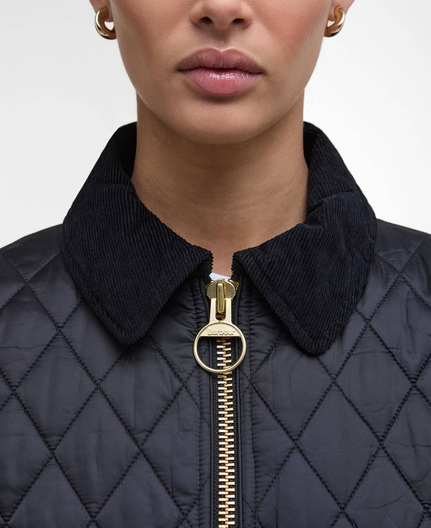 Giacca trapuntata Beadnell dalla vestibilità aderente LQU1765 LQU BK91 BARBOUR Black classic 