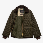Giacca trapuntata Beadnell dalla vestibilità aderente LQU1765 LQU SG71 BARBOUR Sage/ancient 