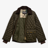 Giacca trapuntata Beadnell dalla vestibilità aderente LQU1765 LQU SG71 BARBOUR Sage/ancient 