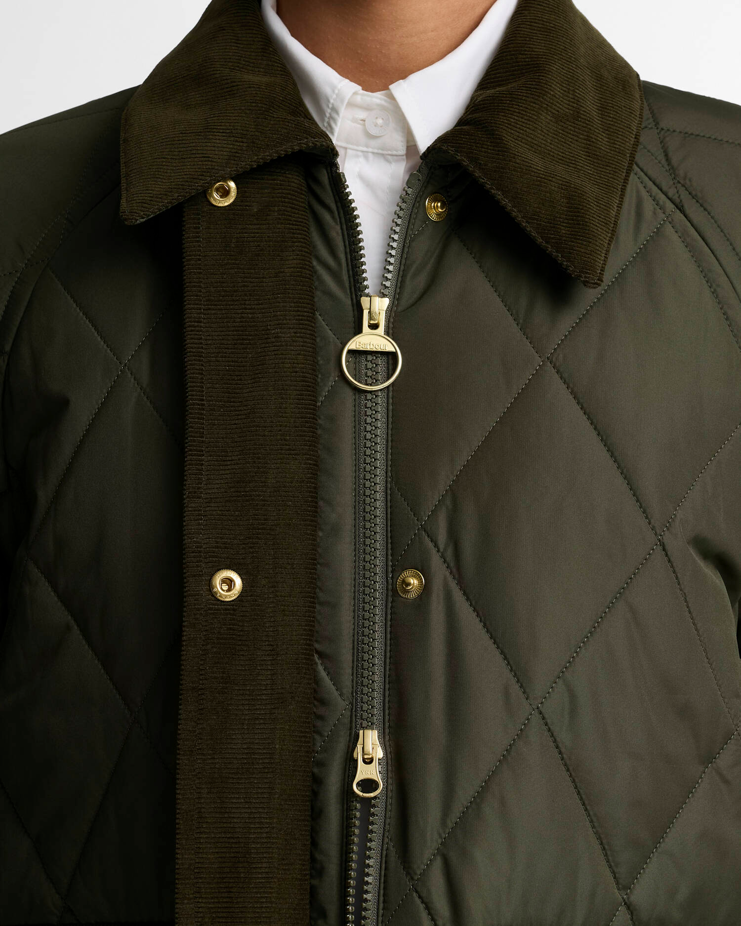 Giacca trapuntata Kilnwick LQU1933 LQU OL71 BARBOUR Olive/shadow classic 