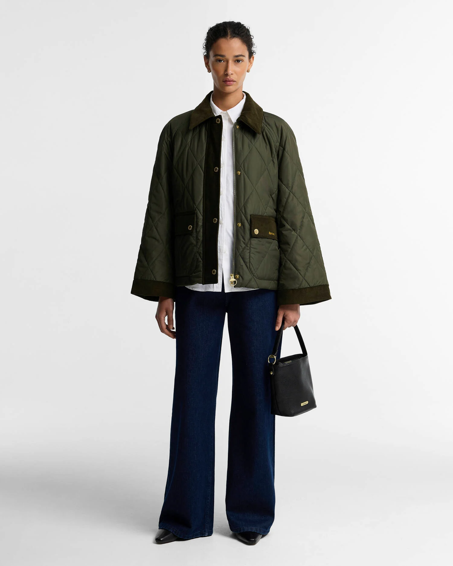 Giacca trapuntata Kilnwick LQU1933 LQU OL71 BARBOUR Olive/shadow classic 