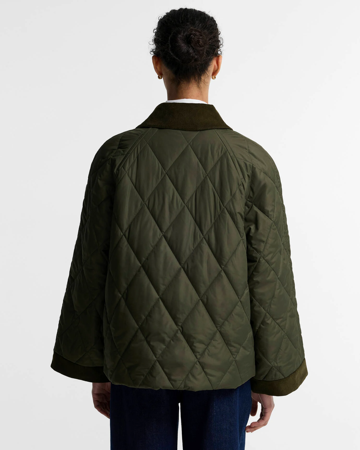 Giacca trapuntata Kilnwick LQU1933 LQU OL71 BARBOUR Olive/shadow classic 