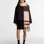 Sciarpa Isla Tartan Boucle LSC0293 LSC TN30 BARBOUR Ecru muted tartan 