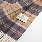 Sciarpa con motivo tartan in lana d'agnello Serena LSC0477 LSC TN39 BARBOUR Birchwood/muted tartan 