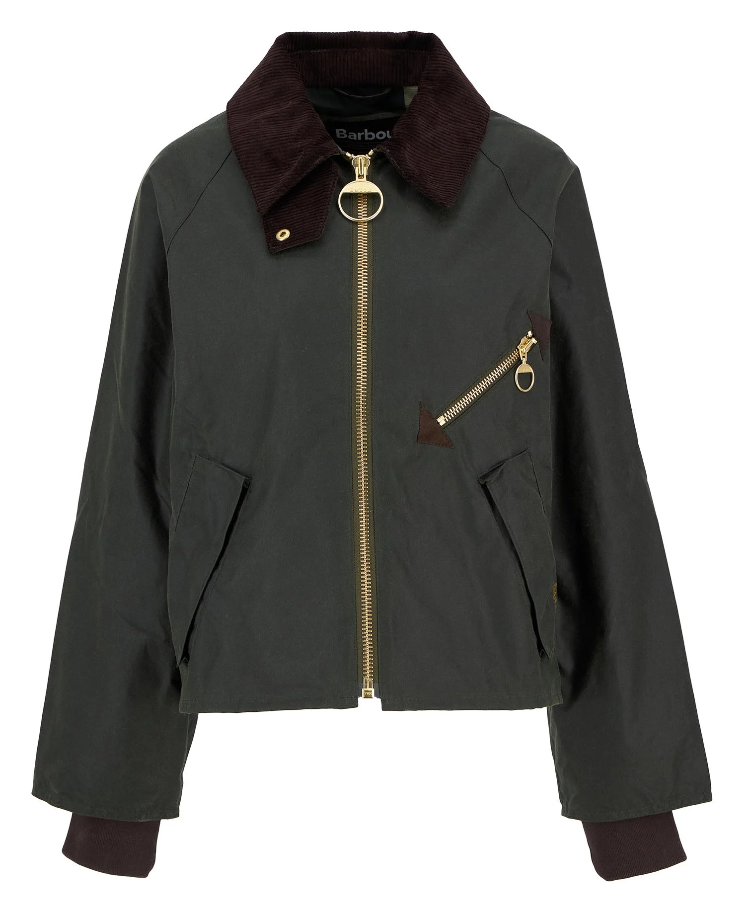 Giacca cerata Arlene LWX1482 LWX OL52 BARBOUR Fern ancient 