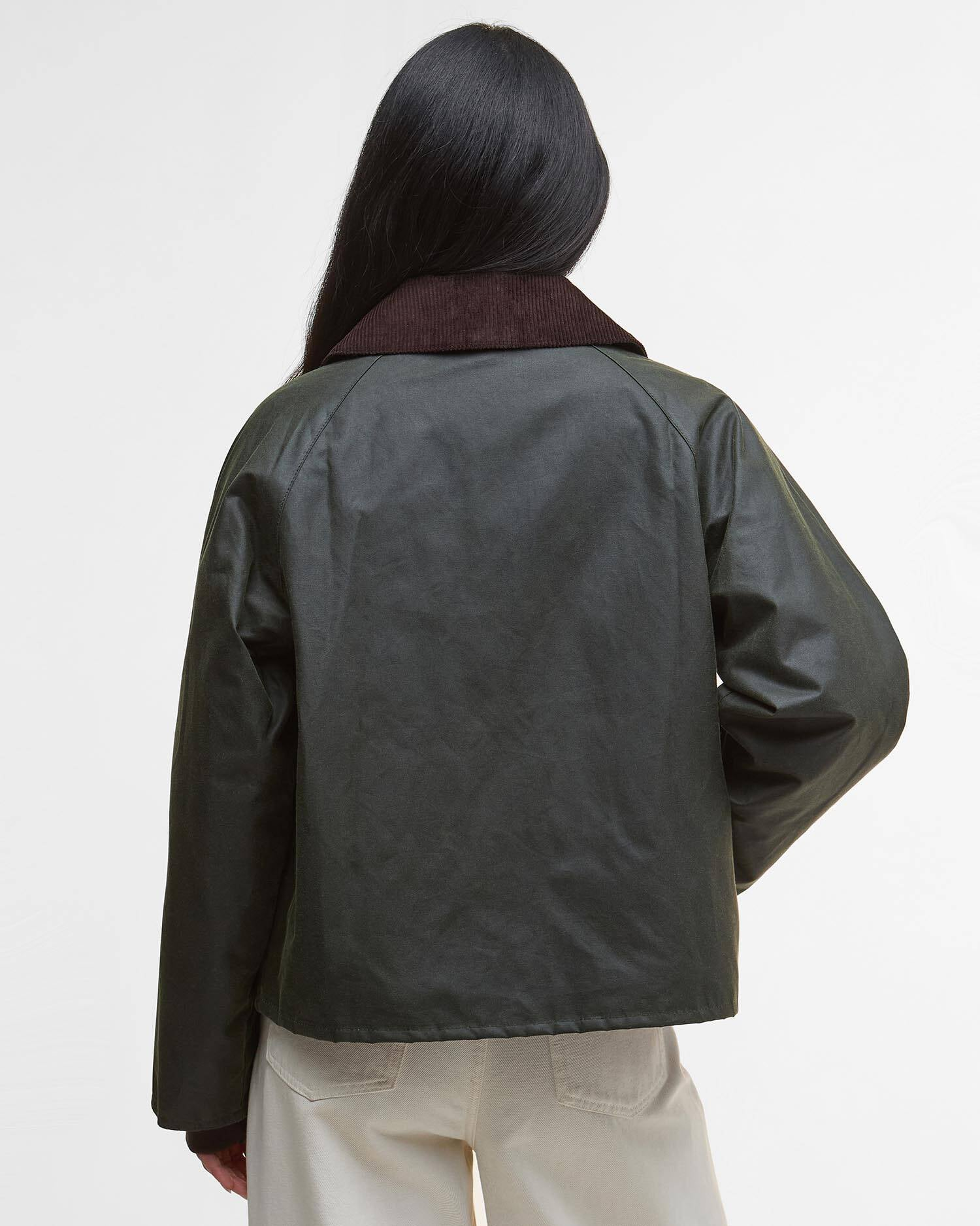 Giacca cerata Arlene LWX1482 LWX OL52 BARBOUR Fern ancient 