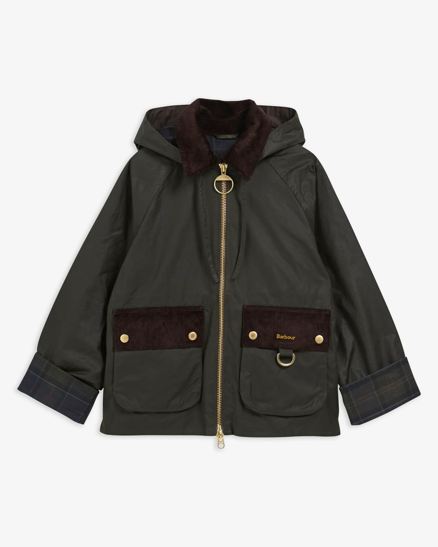 Giacca cerata Carville LWX1578 LWX OL52 BARBOUR Fern/shadow classic 