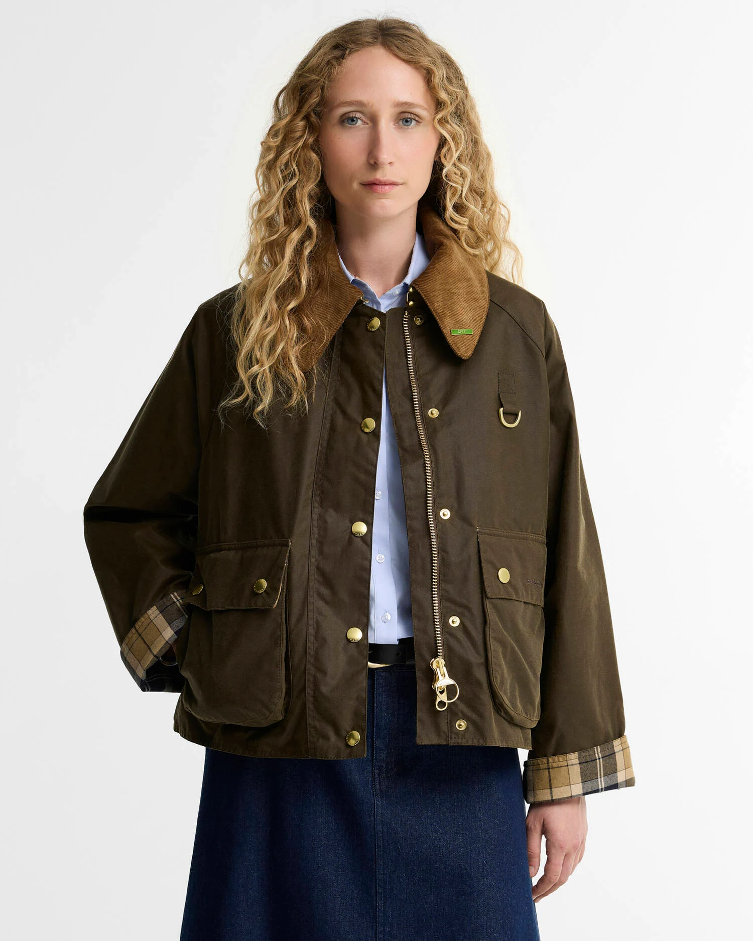 Giacca cerata Modern Spey Icons LWX1595 LWX SN91 BARBOUR Beech birdwood 