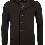 Maglia con zip e bottoni MKN0731 MKN GN73 BARBOUR Seaweed 