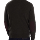 Maglia con zip e bottoni MKN0731 MKN GN73 BARBOUR Seaweed 