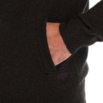 Maglia con zip e bottoni MKN0731 MKN GN73 BARBOUR Seaweed 