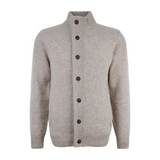 Maglia con zip e bottoni MKN0731 MKN ST16 BARBOUR New stone 