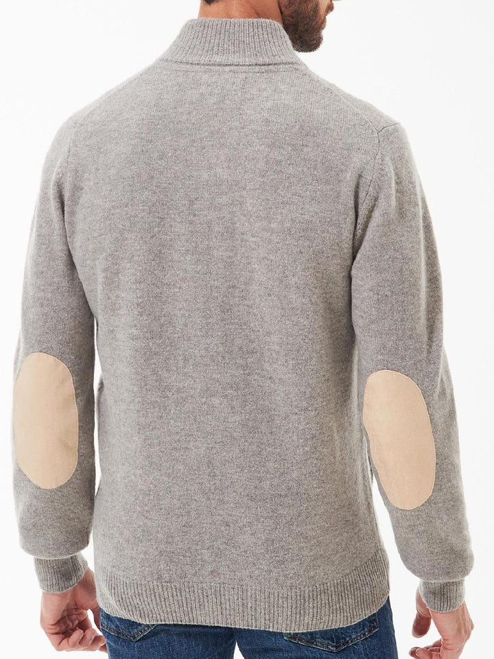 Maglia con zip e bottoni MKN0731 MKN ST16 BARBOUR New stone 