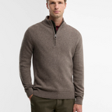 Maglia con mezza zip MKN0837 MKN OL76 BARBOUR Military marl 