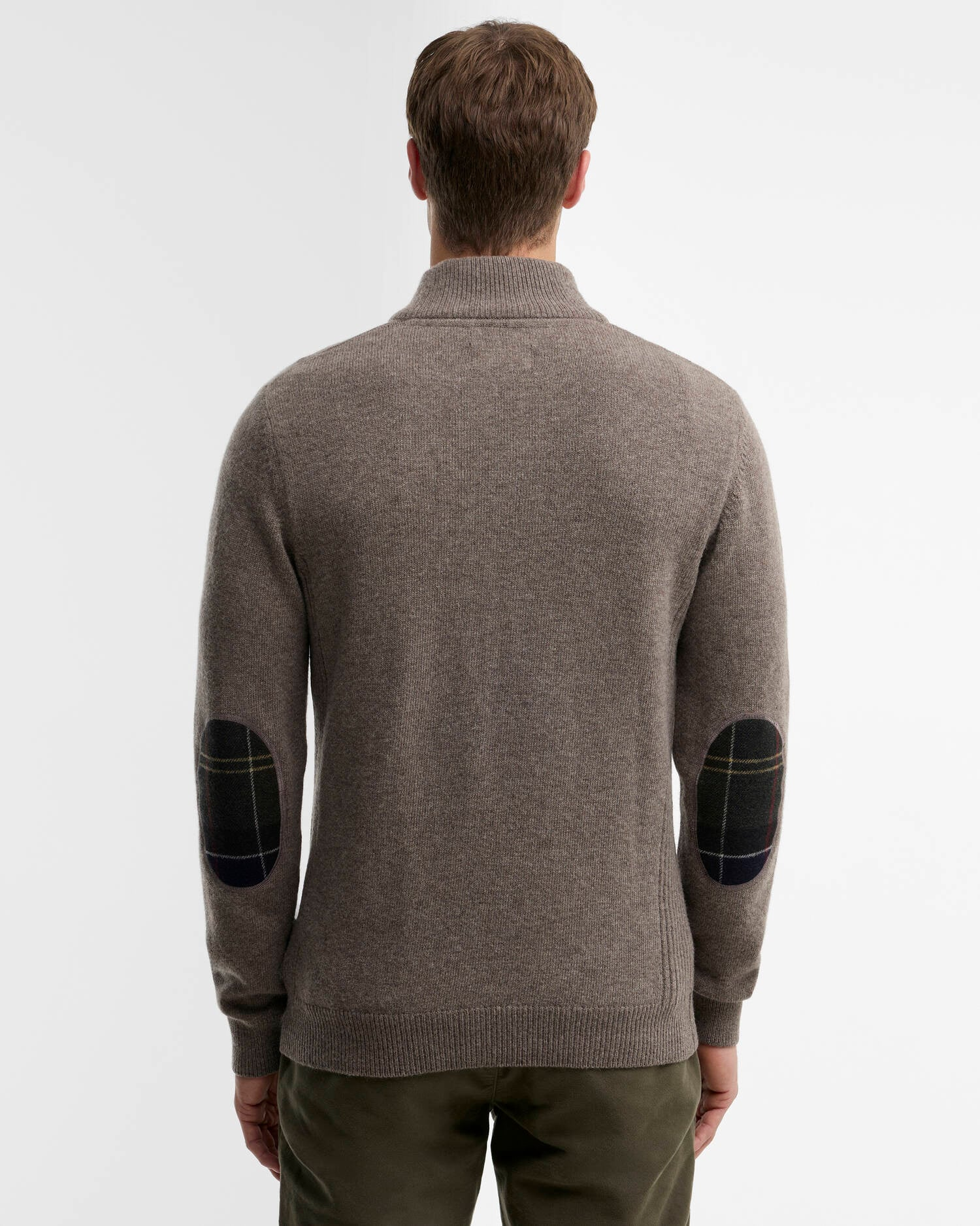 Maglia con mezza zip MKN0837 MKN OL76 BARBOUR Military marl 