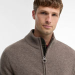 Maglia con mezza zip MKN0837 MKN OL76 BARBOUR Military marl 