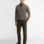 Maglia con mezza zip MKN0837 MKN OL76 BARBOUR Military marl 