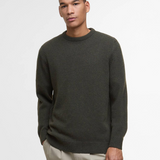 Maglione girocollo Holden MKN1576 MKN OL91 BARBOUR Olive marl 