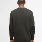 Maglione girocollo Holden MKN1576 MKN OL91 BARBOUR Olive marl 
