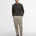 Maglione girocollo Holden MKN1576 MKN OL91 BARBOUR Olive marl 