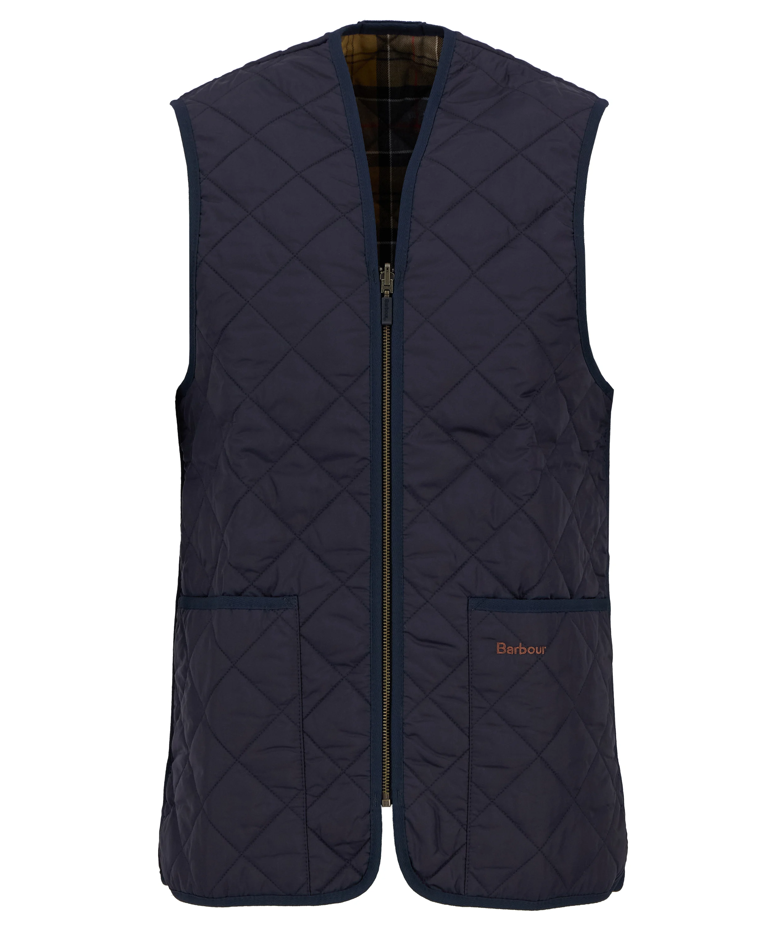 Gilet trapuntato/fodera con zip MLI0001 MLI NY91 BARBOUR Navy/dress 