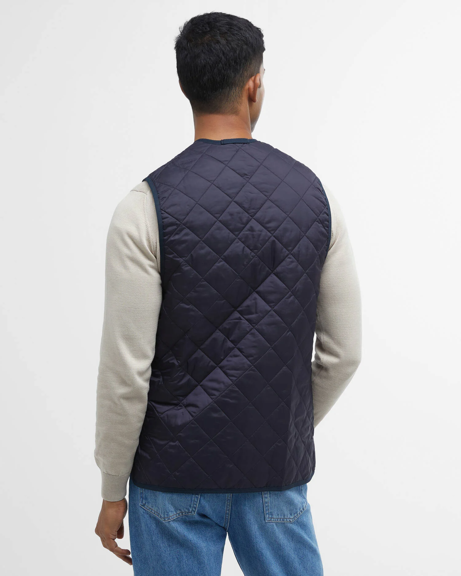 Gilet trapuntato/fodera con zip MLI0001 MLI NY91 BARBOUR Navy/dress 